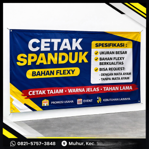 cetak spanduk